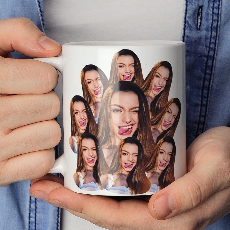 Face Mash Mug Funny Gift Valentine’s Day Gifts For Her