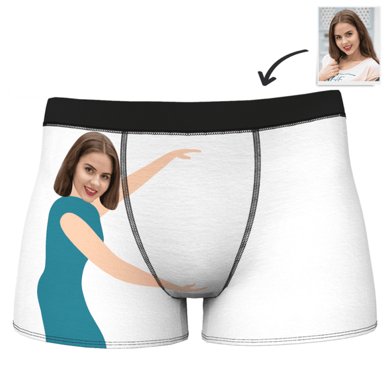 Boyfriend Gift Custom Boxer Long Distance Relationship Gift