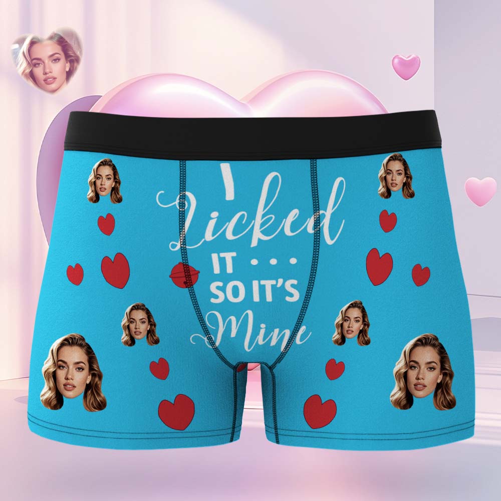 Valentine's Day Gift For Him Custom Face Boxer Personalized Underwear Unique Gift - 6 Colors - Image 4