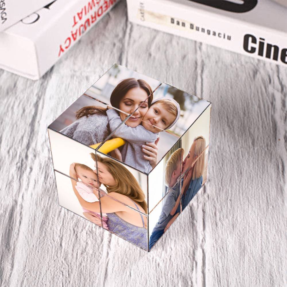 Magic Photo Cube Gift For Mom Flipping Photo Cube - Image 2
