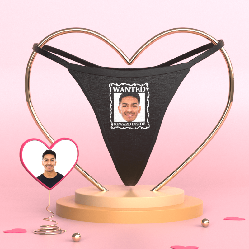 Personalized Thong Custom Face Thong Valentines Day Gifts