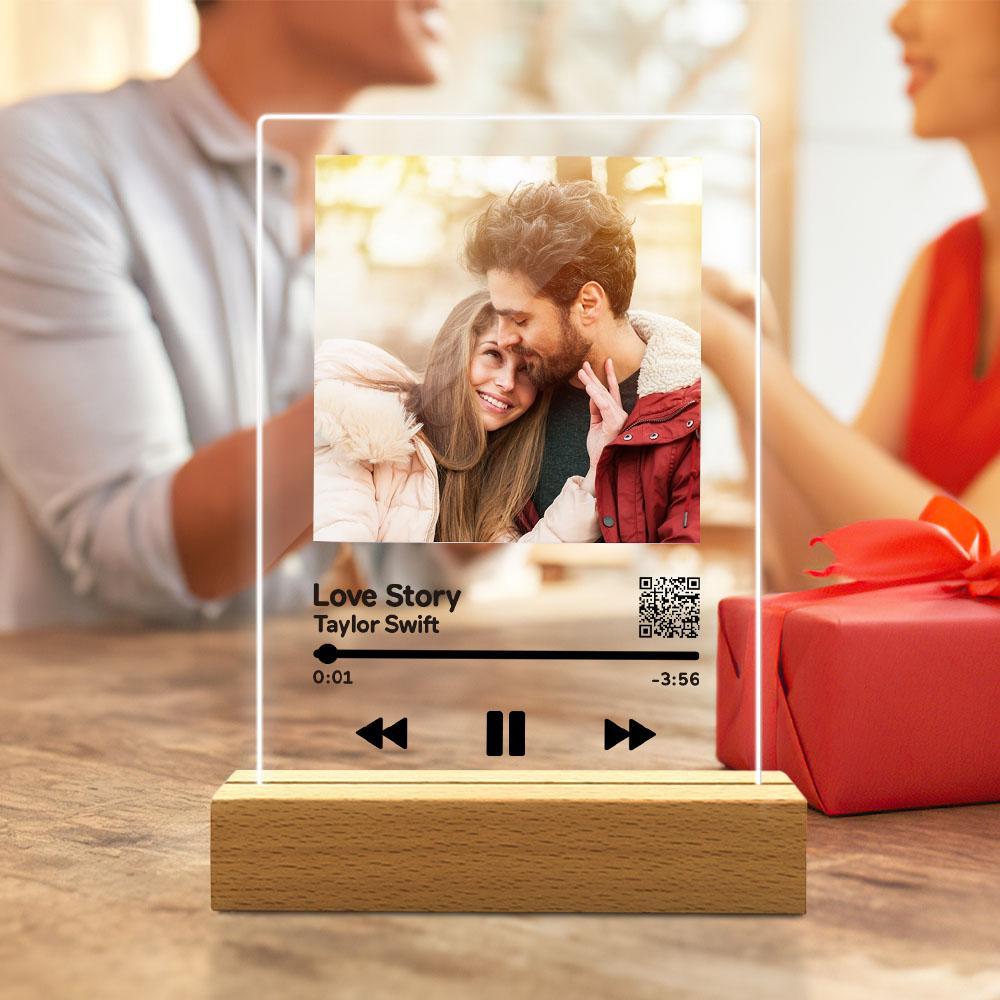 QR Code Scanner Plaque QR Code Plaque Valentine's Day Gifts - Image 2