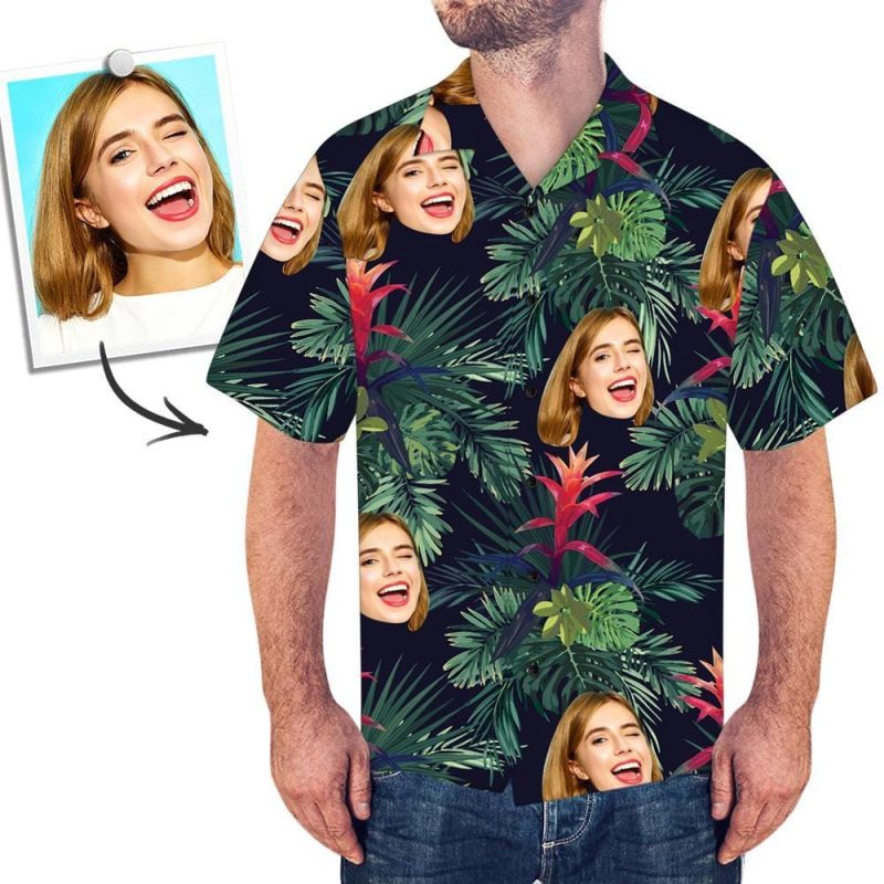 Personalized Hawaiian Shirt Anniversary Gift For Him