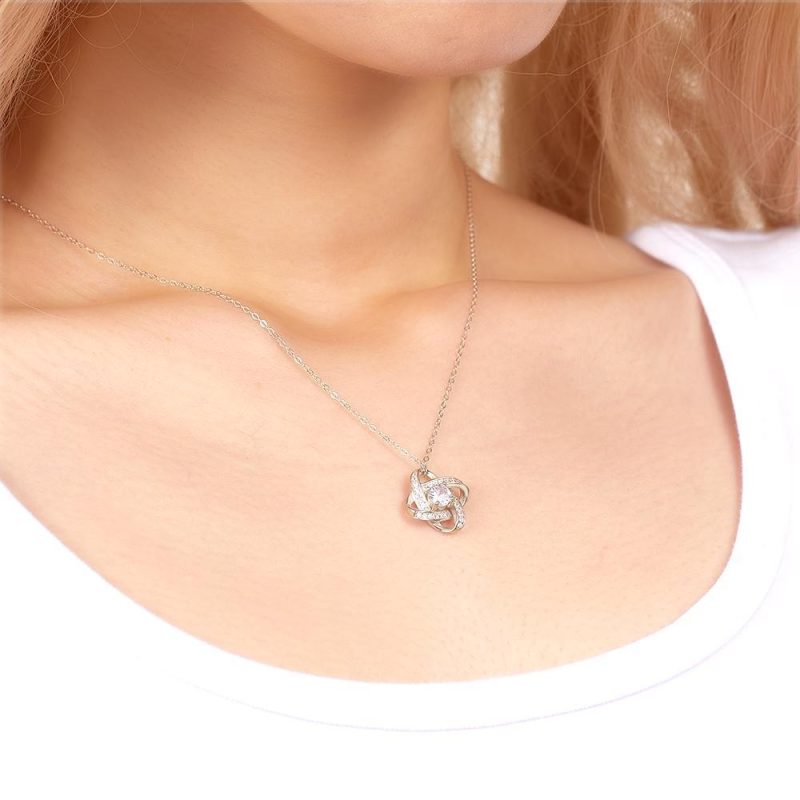 Personalized Necklace Gifts With Custom Message Card Commemoration Gifts for Her