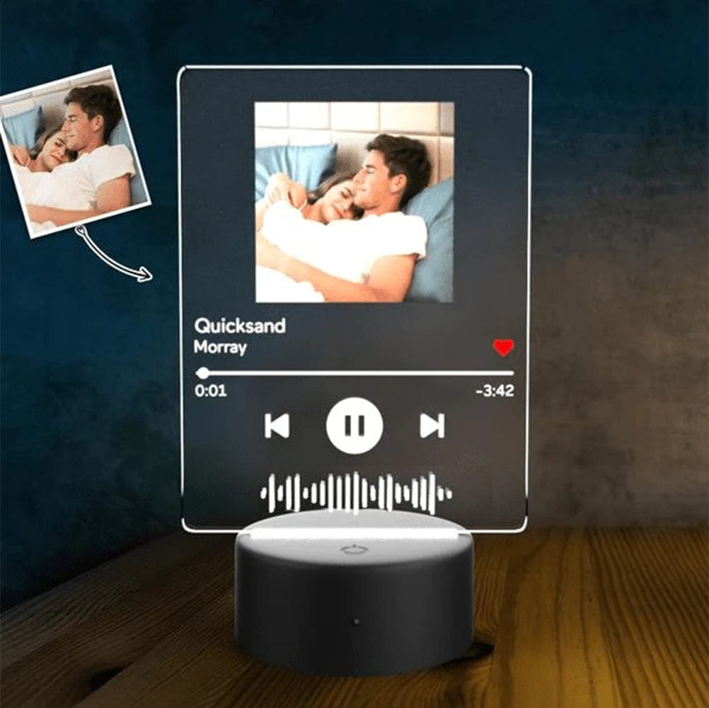 Custom Music Code Night Light with 7 Colors Christmas Day Gifts