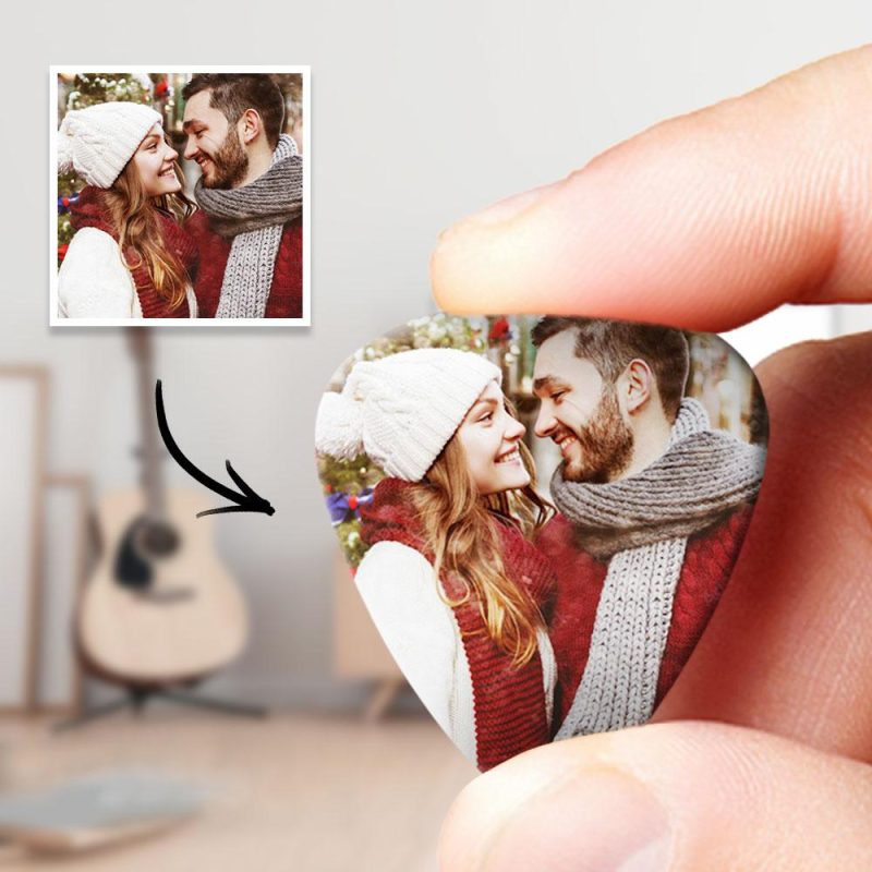 Custom Guitar Pick Valentine’s Day Gifts for Him – 12pcs