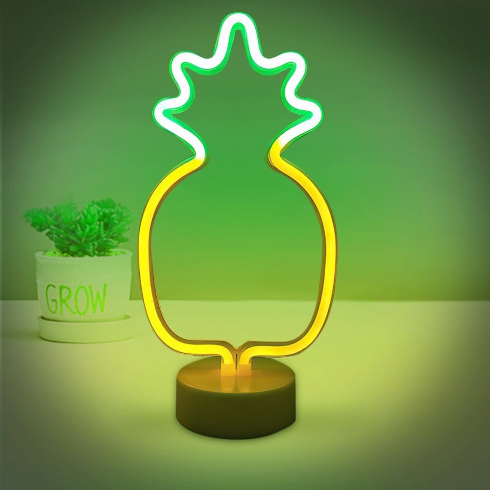 Neon Led Lights Plant Shape Neon Lights Bedroom Home Decor Gift For Kids