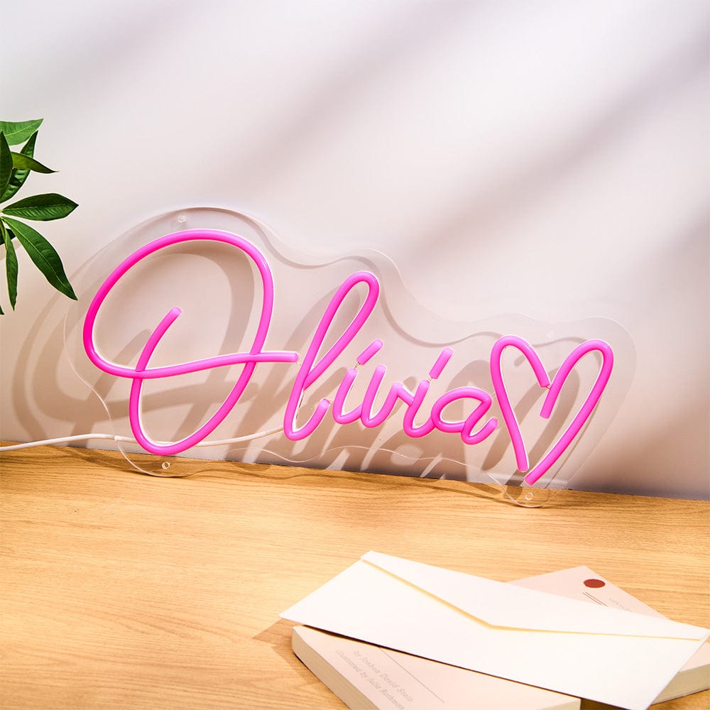 Custom Neon Lamp Personalized Name Neon Sign Adjustable Lamp Creative Decor for Bedroom - Image 2