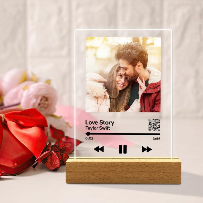 QR Code Scanner Plaque QR Code Plaque Valentine’s Day Gifts