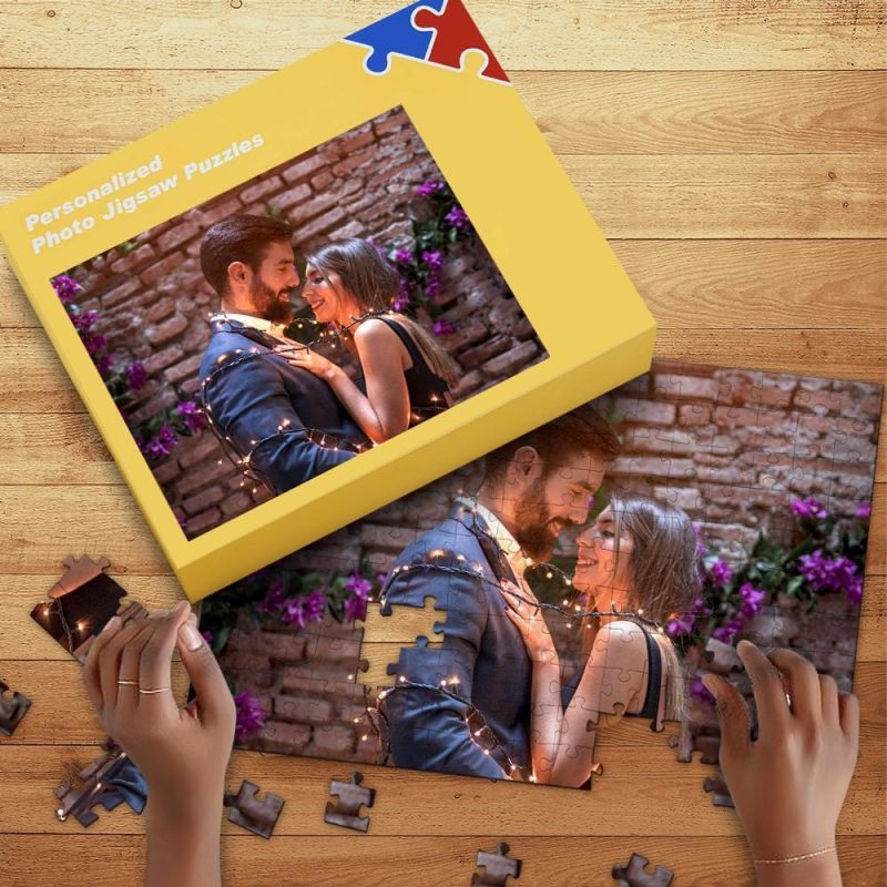 Photo Jigsaw Puzzle Anniversary Gift (35-1000 Pieces)