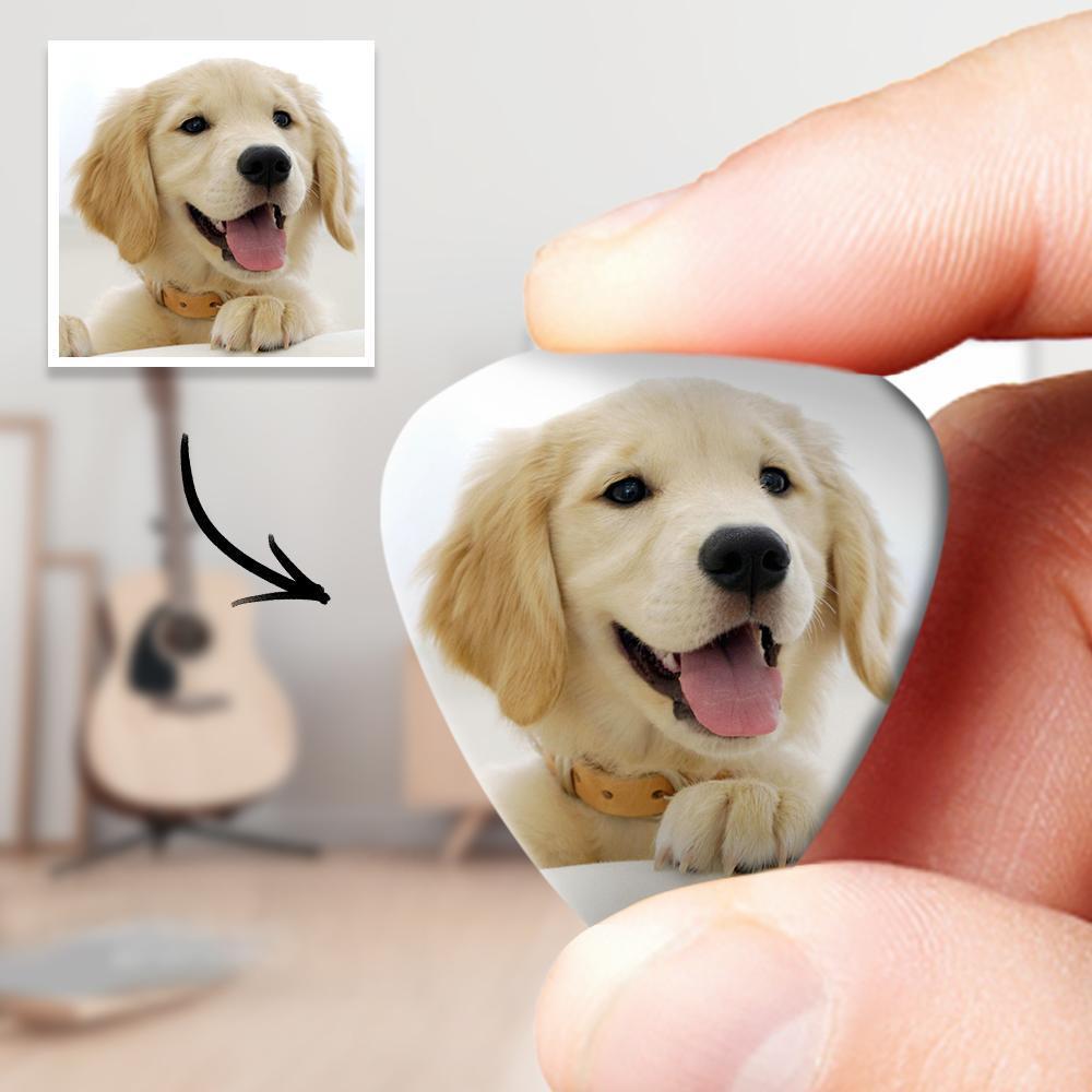Dog Memorial Gift Photo Guitar Pick Gift For Dog Lovers - 12pcs