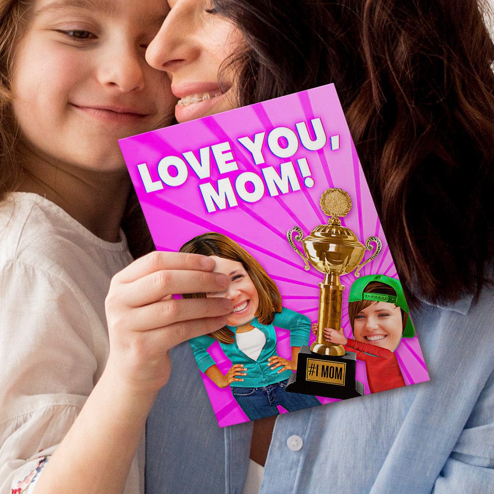 Custom Mother's Day Greeting Card Cards Gifts For Mother - Love You Mom - Image 2