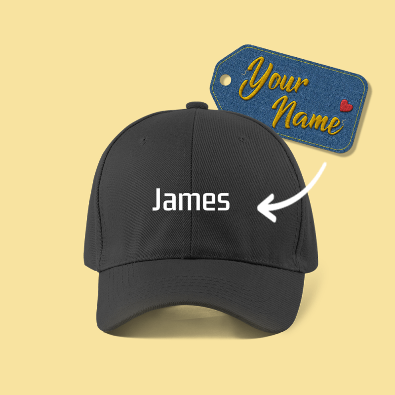 Custom Embroidered Baseball Cap With Name Unisex Personalized Gifts