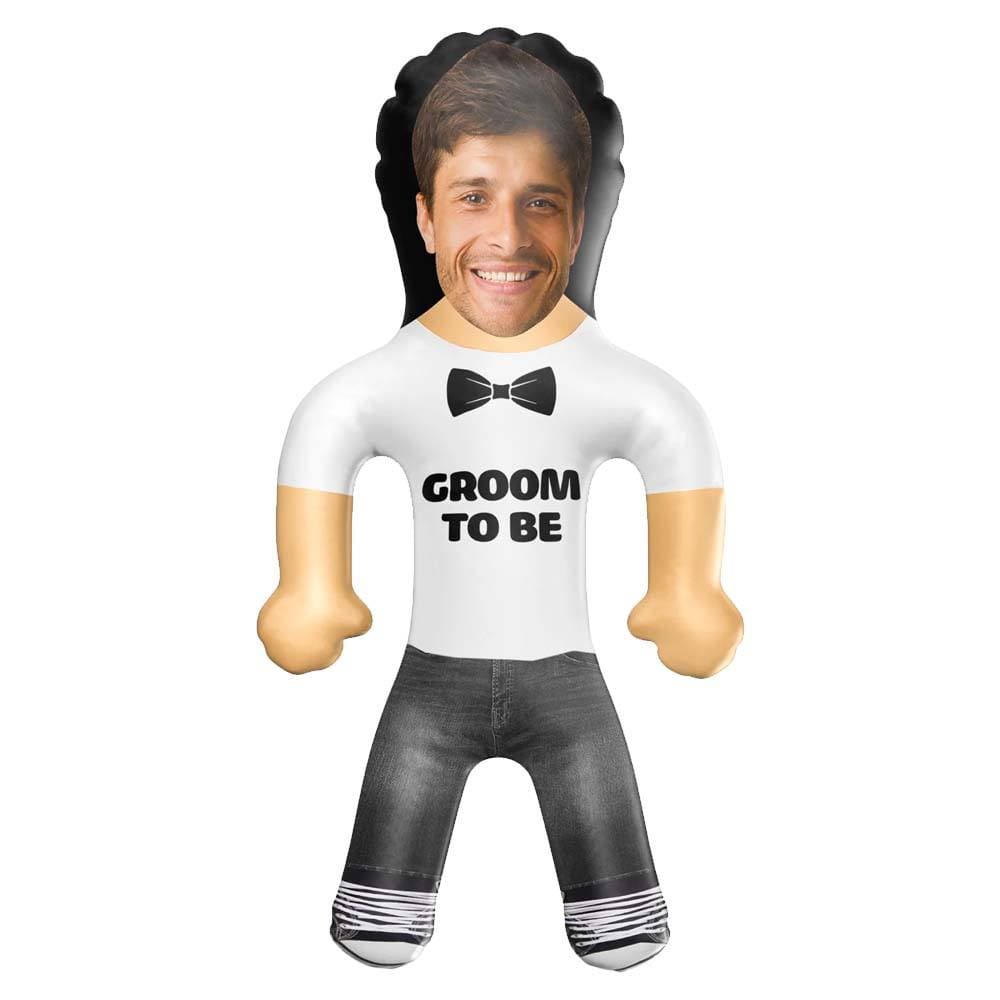 Personalized Groom to Be Blow Up Dolls Custom Funny Inflatable Doll for Wedding Gift - Image 5