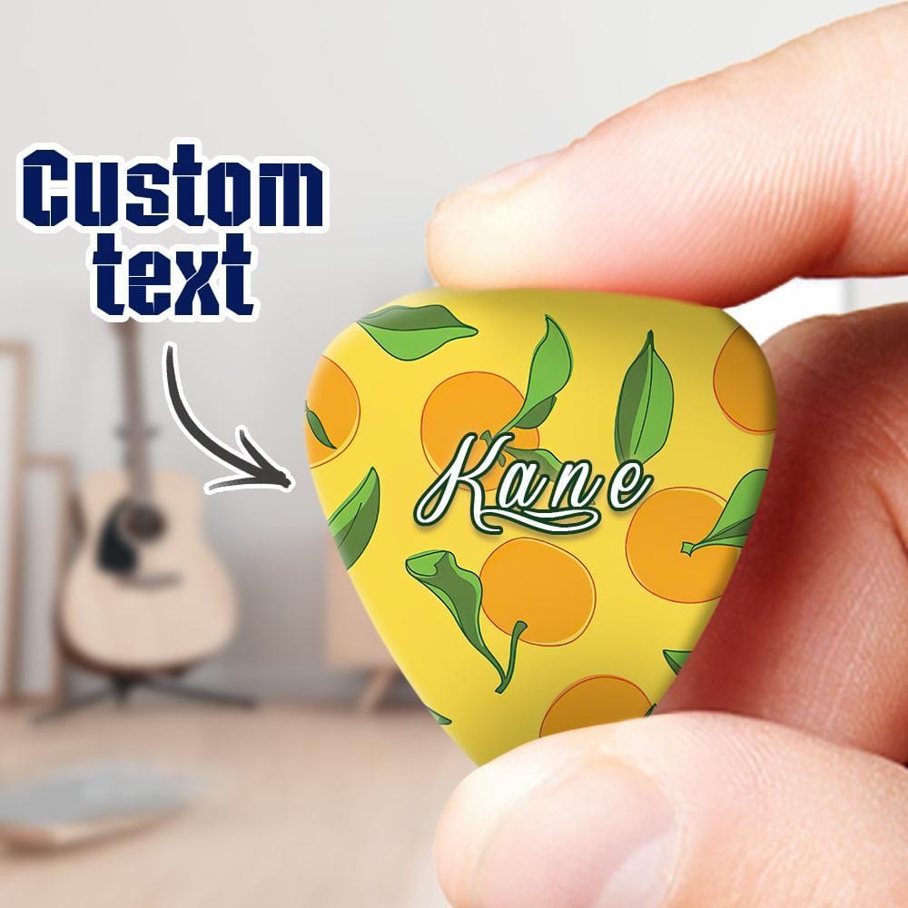 Lemon Gift Custom Guitar Pick Gift For Boyfriend - 6pcs