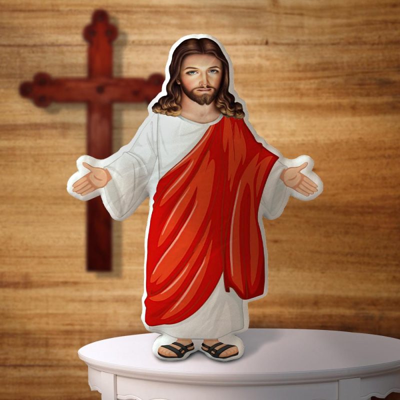 Jesus Doll Pillow Jesus Christ Baptism Catholic Gift Saint Gift