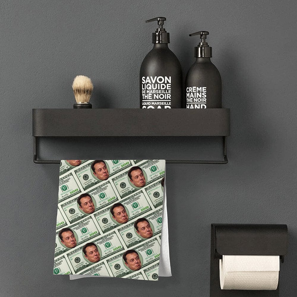 Custom Faces Towel Personalized Photo Towel Funny Gifts for Him - Dollar
