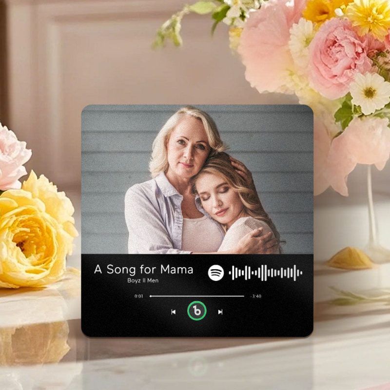 Personalised Music Fridge Magnet That Plays Mother’s Day Gifts for Mum Multiple Colors