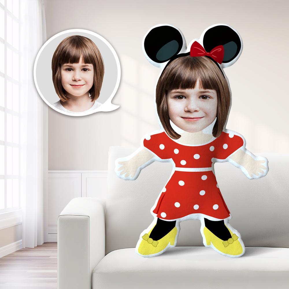 Face Pillows Custom Minime Dolls Custom Pillows Minnie Costume Personalized Easter Gifts For Kid