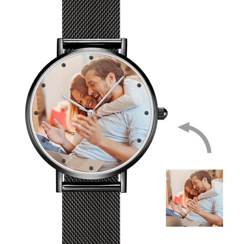 Personalized Photo Watch Anniversary Gifts for Lovers