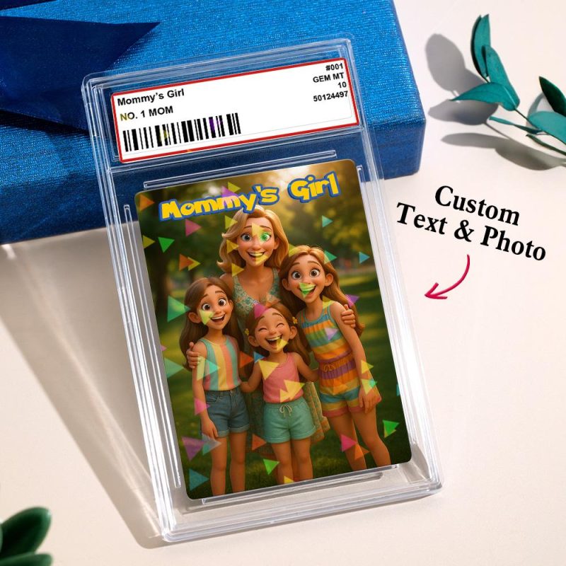 Personalized Cartoon Style Card Present for family Turn Your Photo into a Unique Collectible