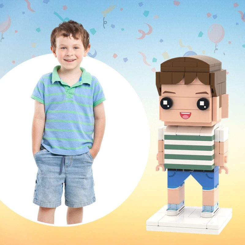 DIY Brick Figures Custom Brick Figures Create Your Own Small Particle Block Toy