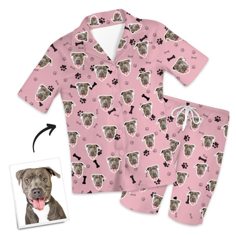 Dog Mom Mother’s Day Pajamas Custom Sleepwear Personalized Pajamas Gifts For Dog Lovers