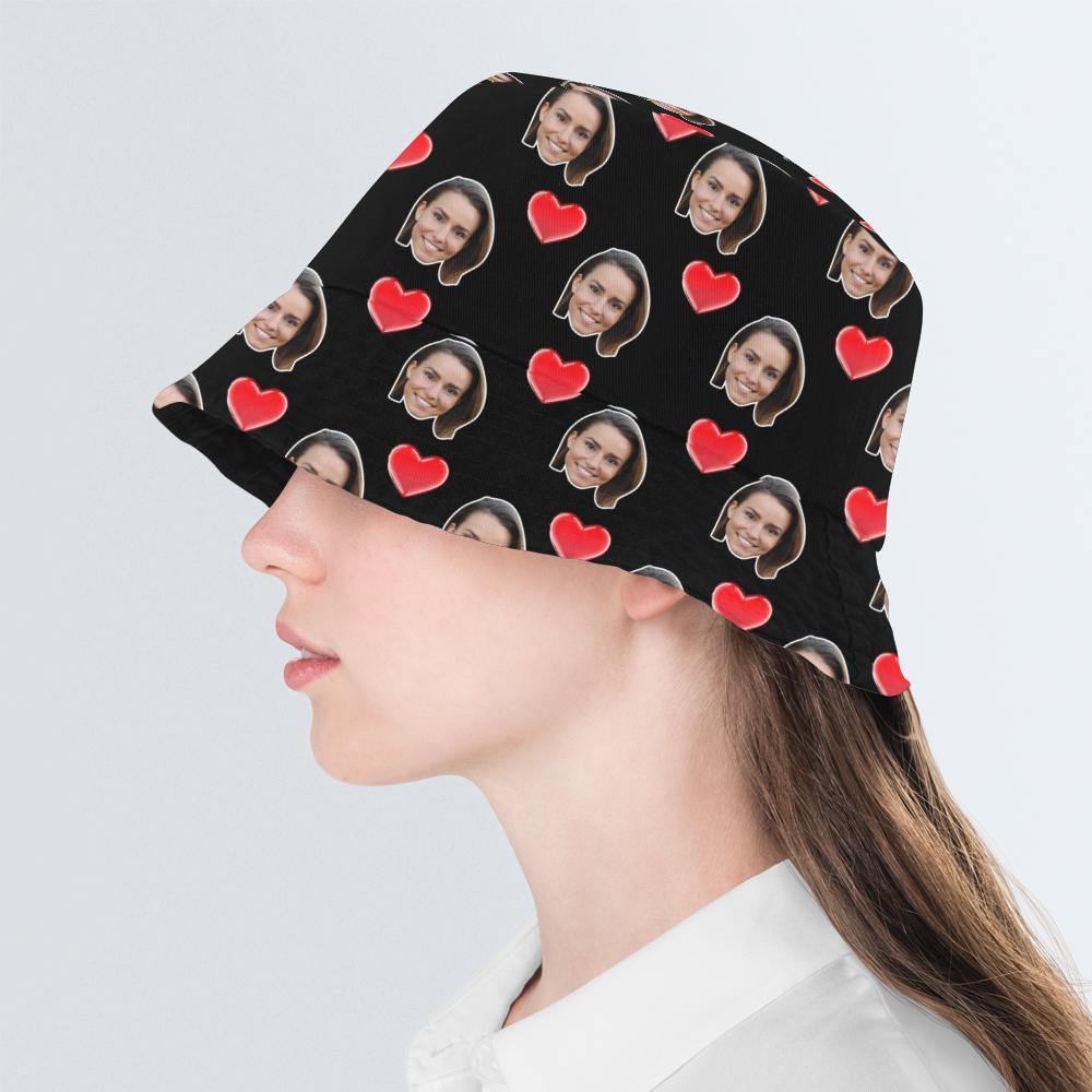 Custom Bucket Hat Personalized Photo Hats Custom Printed Hats Summer Gifts