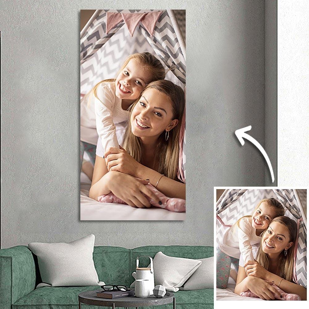 Custom Canvas Print Mothers Day Gift - 60*120cm