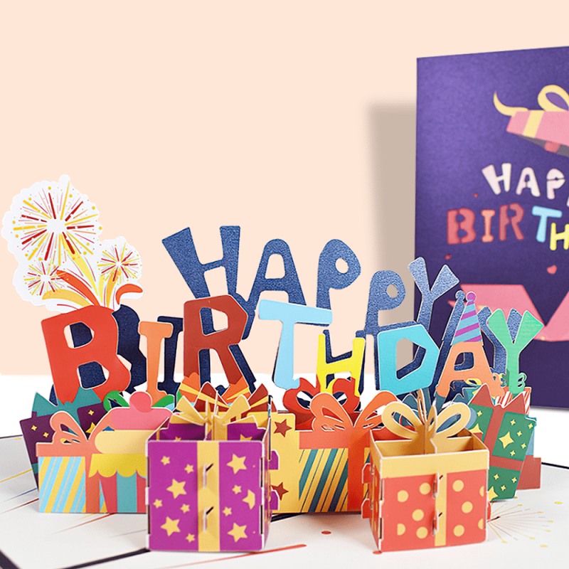 3D Birthday Cards Pop Up Cards