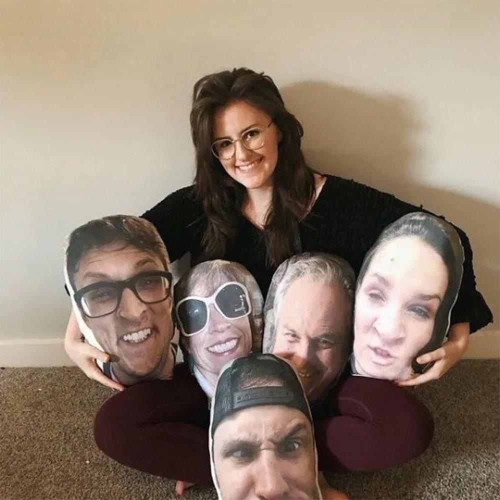 Face Pillow Funny Birthday Gift Graduation Gifts For Him - Image 2