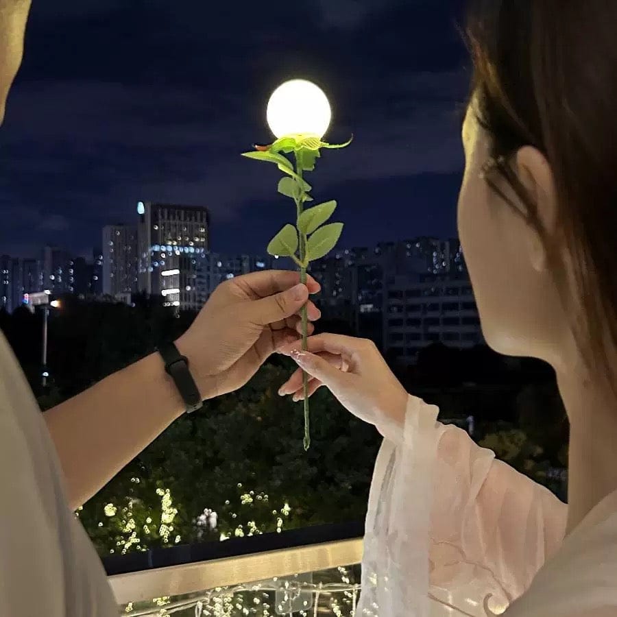 Pick The Moon for Her Creative Butterfly Moon Lamp Flower Romantic Moon Flower Valentine's Day Gifts for Couples - Image 2