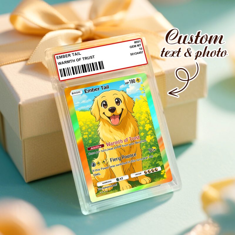 Custom Pet Card Custom Card Gift For Pet Lover Custom Dog Present