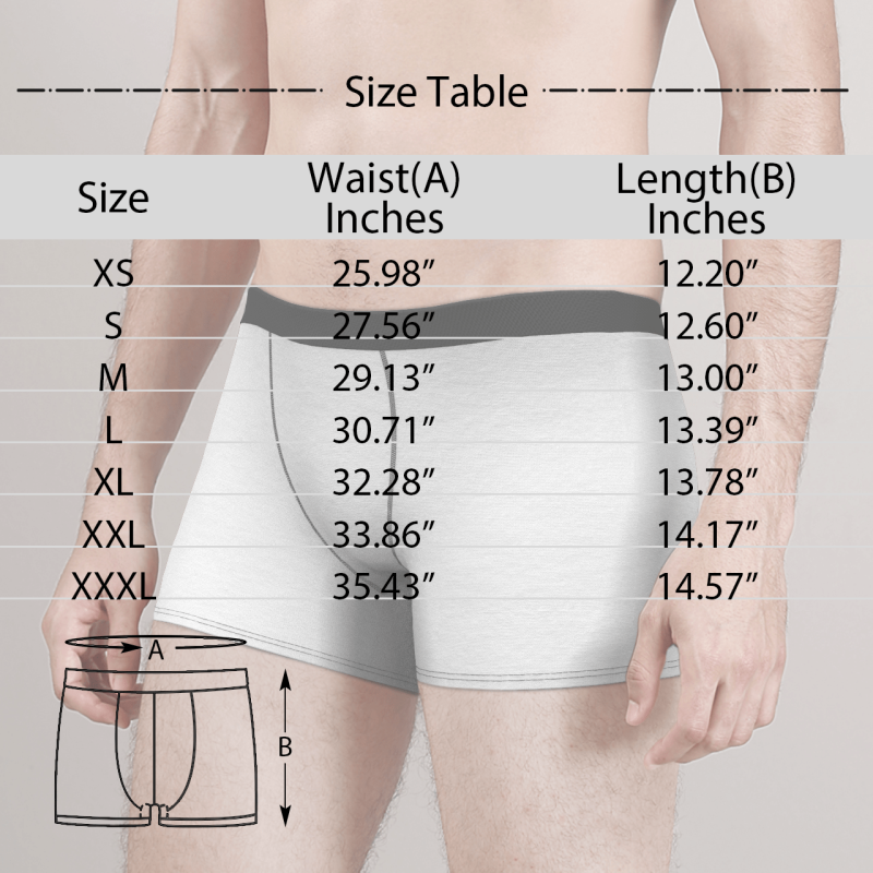 Boxer Brief with Face Valentine’s Day Gift