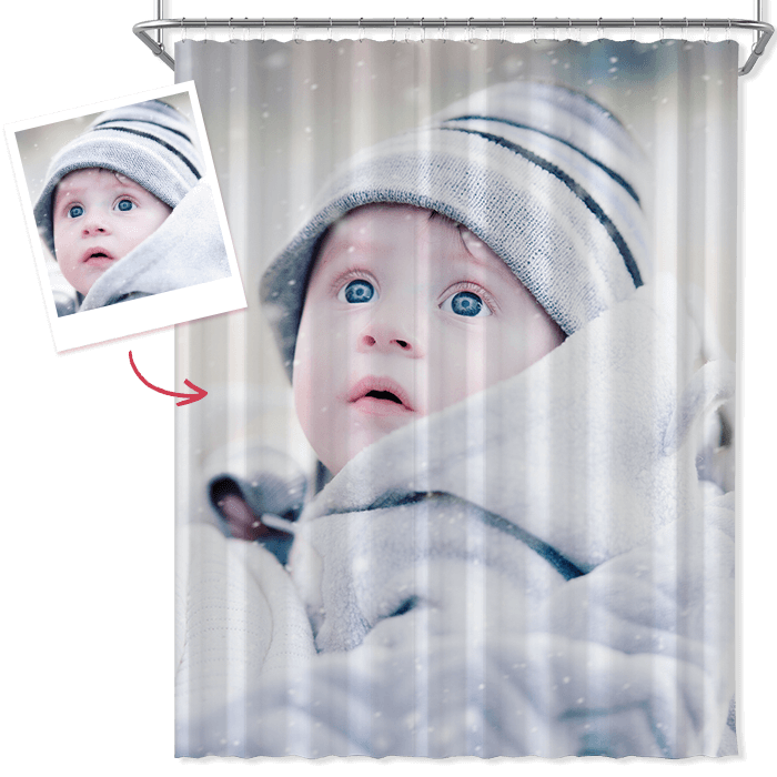 Custom Shower Curtains Printed Shower Curtain Baby Shower Gifts For New Mom