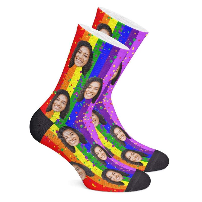 Pride Socks Gift For Her Funny Christmas Gift