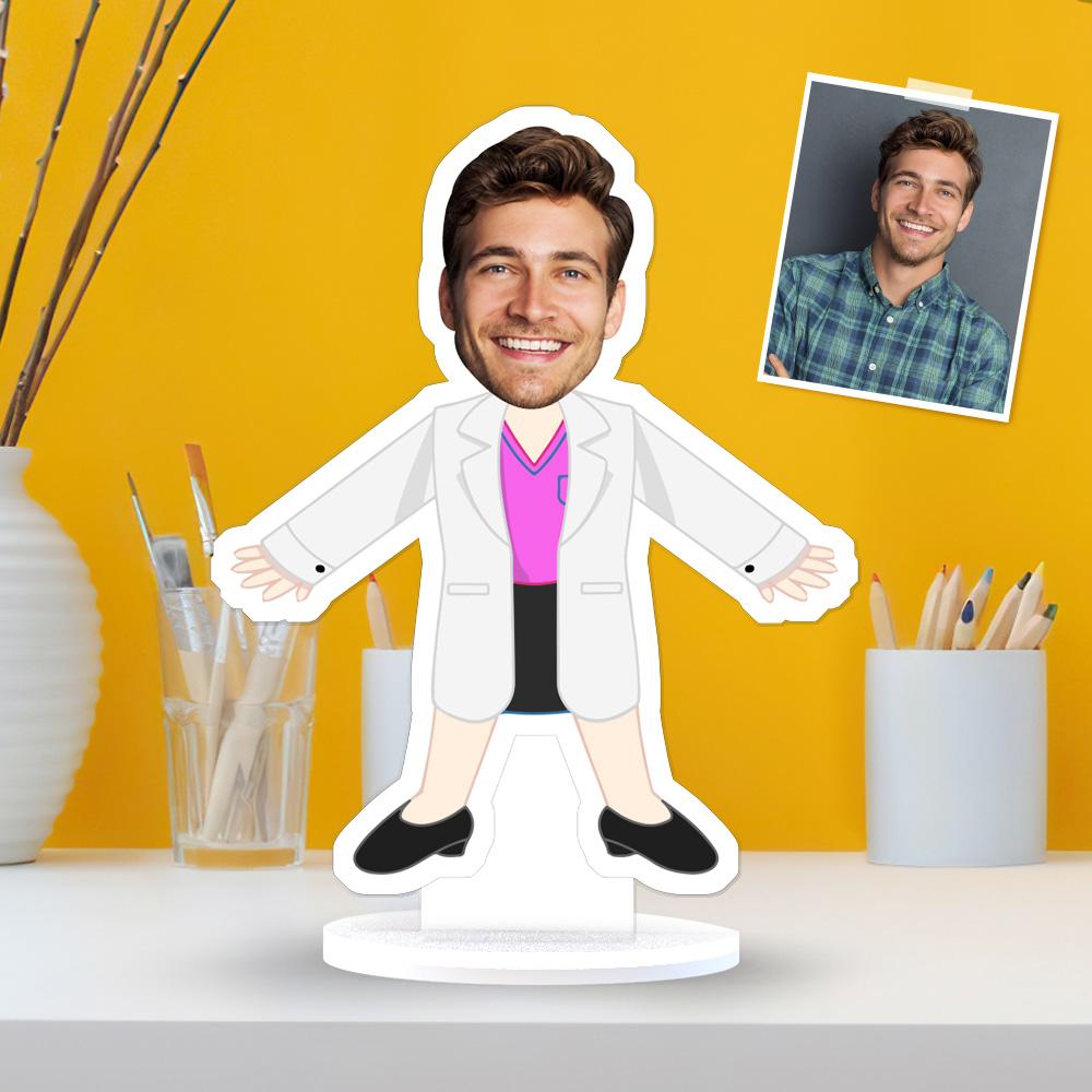 Custom MiniMe Gift Face Plaque Doctor Gag Gifts Christmas Gifts