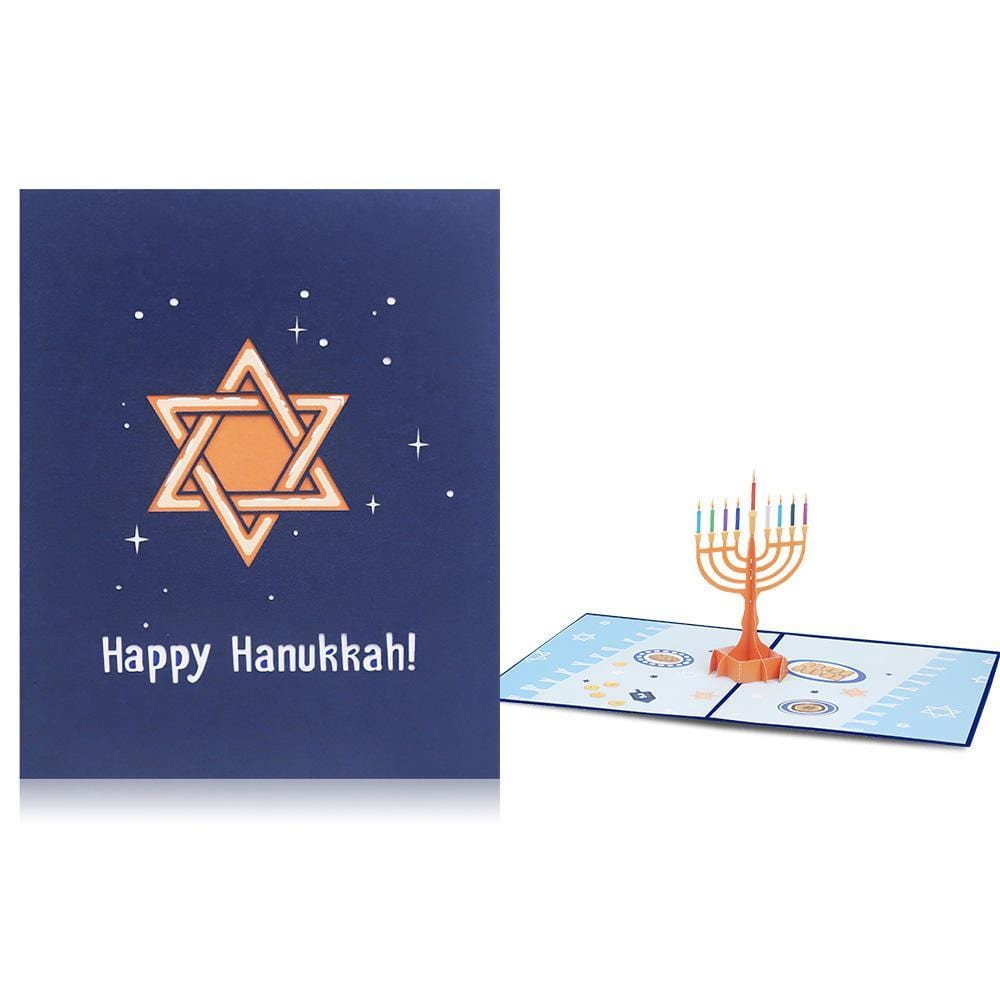 Candle 3D Pop Up Happy New Year Greeting Card - Image 2