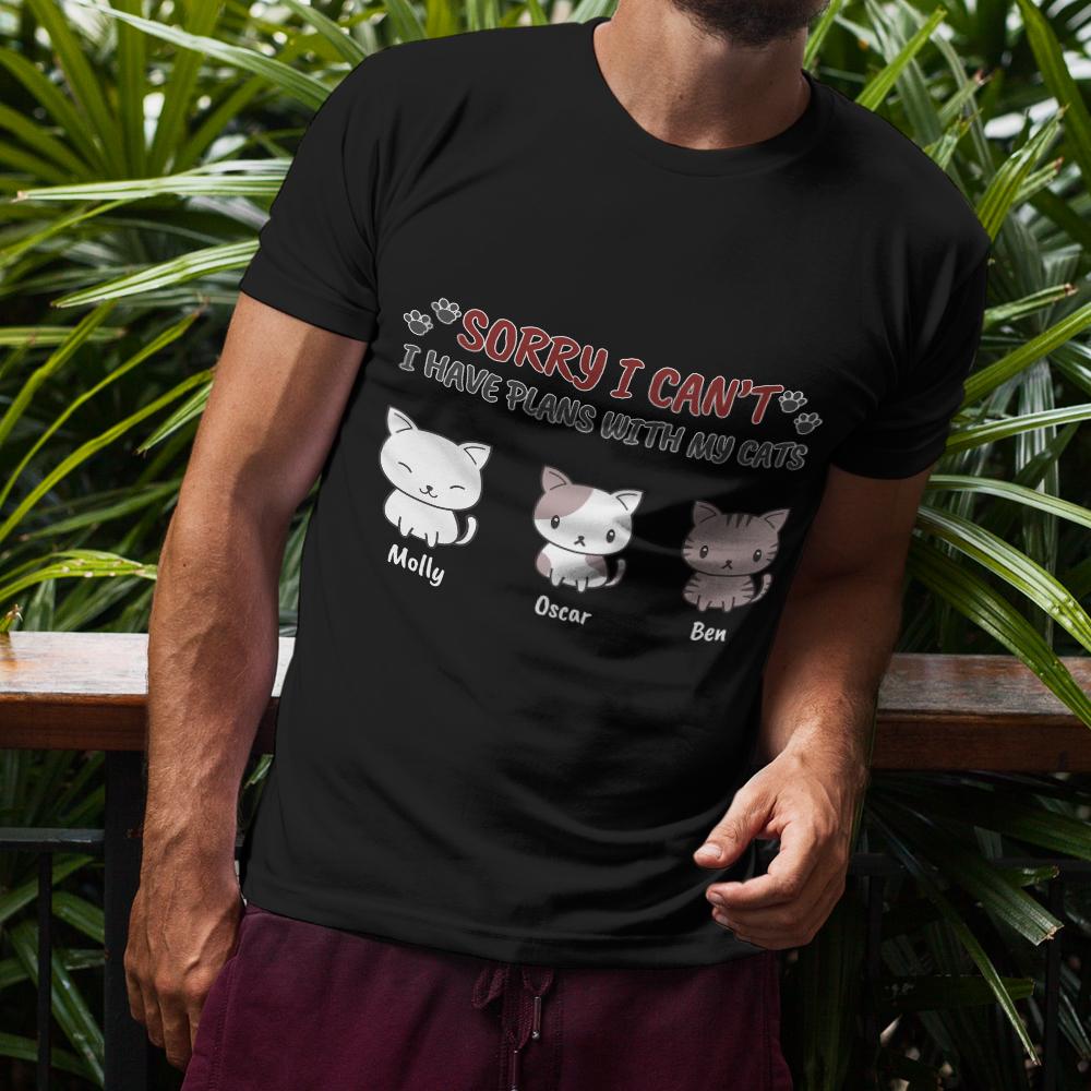 Cat Memorial Gift Custom T-shirt Gift For Cat Lover - Image 2