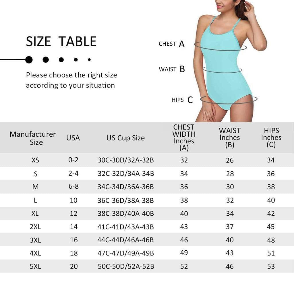 Custom Face Swimwear Women's Photo Slip One Piece Swimsuit- USA Flag With Bald Eagle - Image 2