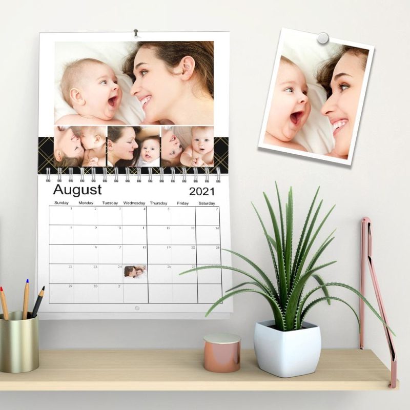 Custom Wall Calendar Photo Calendar  Gift Lovely Kids