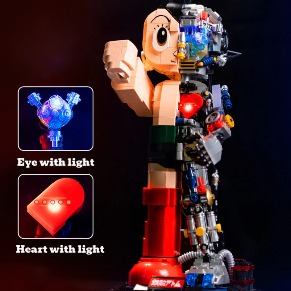 Pantasy Astro Boy Building Kit Cool Building Sets Birthday Present for Teens - Image 4