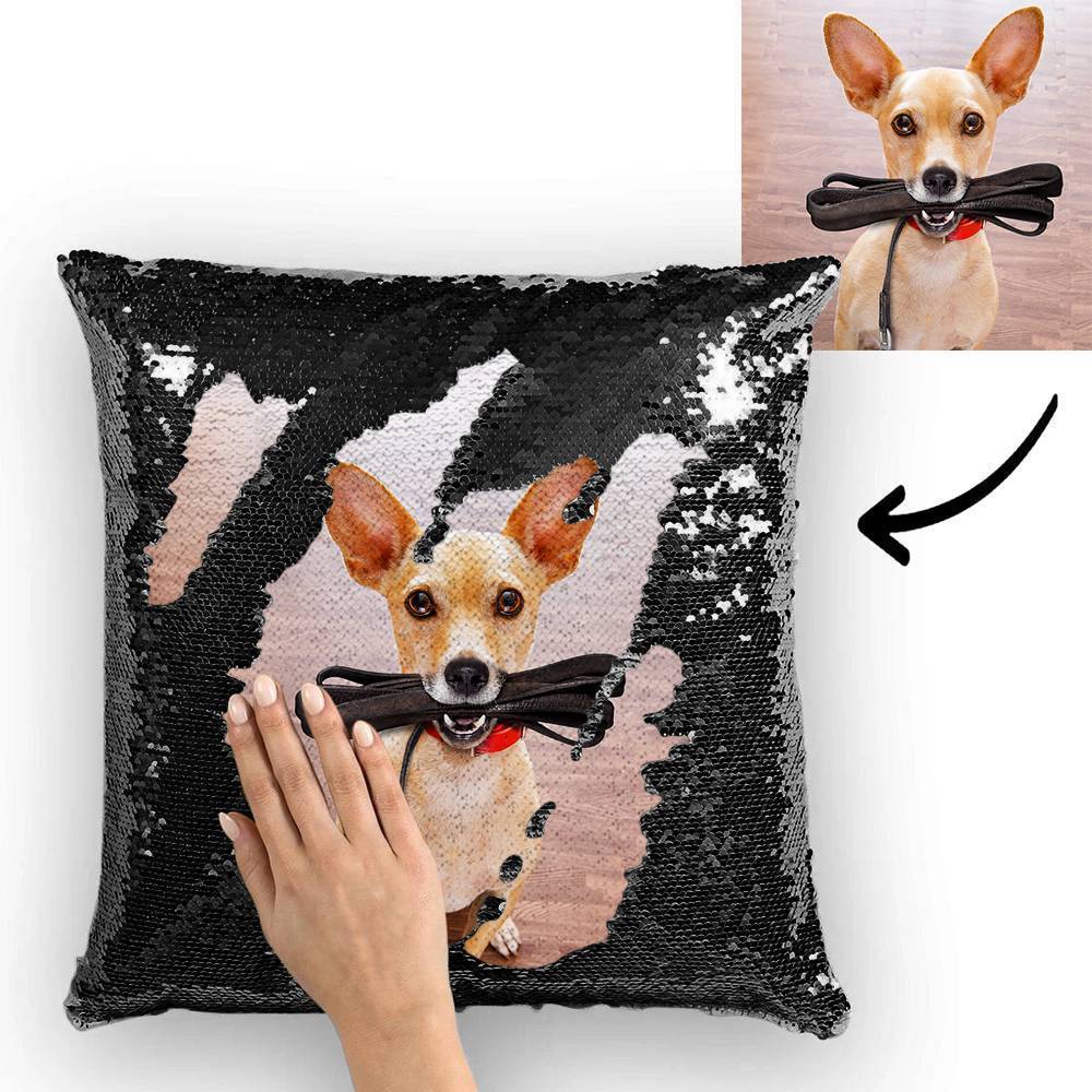 Dog Memorial Gift Magic Photo Pillow Gift For Dog Lover - 10 Colors - Image 2