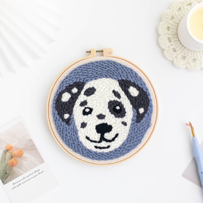 Handmade Coaster Felt Coasters Puppy Handmade Coasters Gift For Dog Lovers