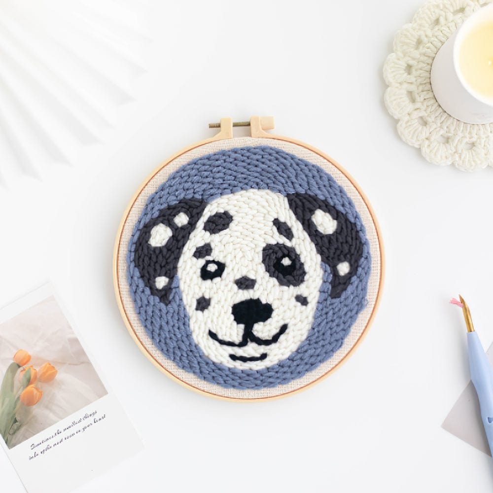 Handmade Coaster Felt Coasters Puppy Handmade Coasters Gift For Dog Lovers