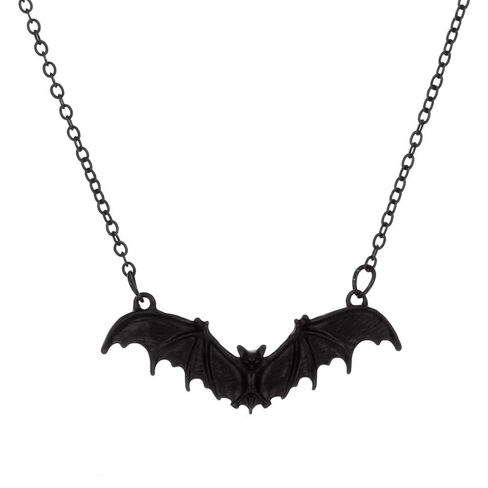 Halloween Necklace Cute Spooky Bat Necklace Halloween Gifts