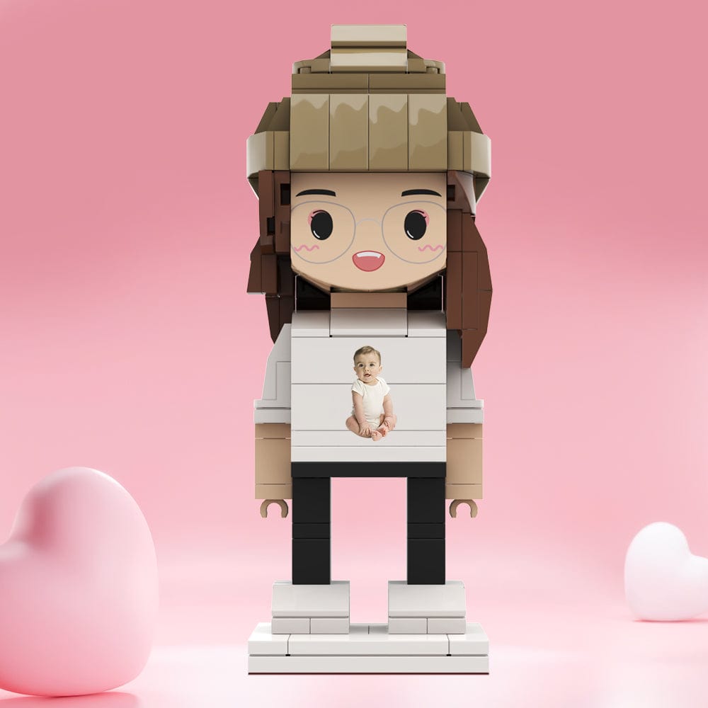 Custom Brick Figures Personlized Photo Brick Figures Gifts for Her - Image 2