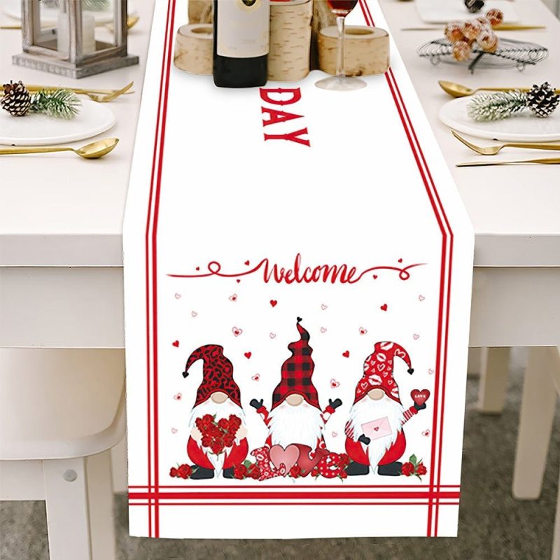 Valentines Day Table Runner Three Goblins Wedding Table Runner Valentine’s Day Gifts