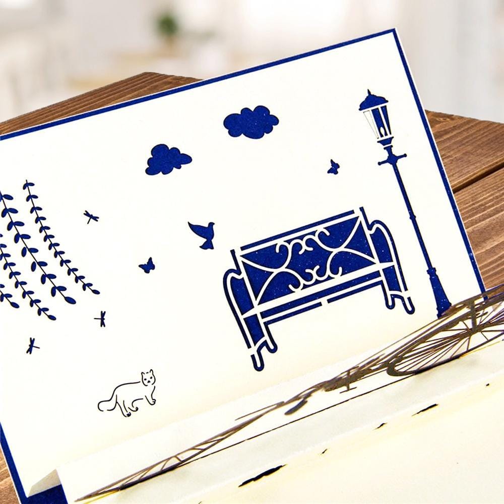 Father's Day Pop-up Card Greeting Cards For Dad Father's Day Cards - Image 2