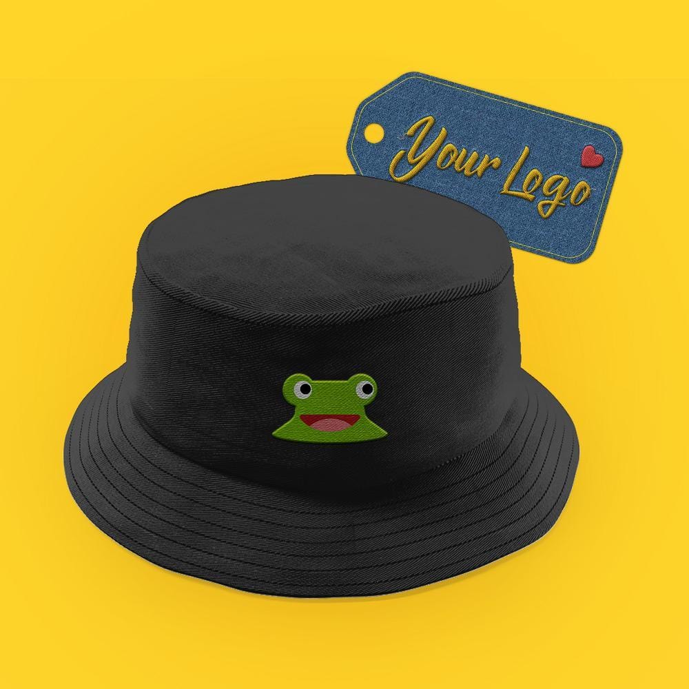 Custom Bucket Hat Embroidered Fisherman Hat With Logo Business Gifts - 9 Colors - Image 2